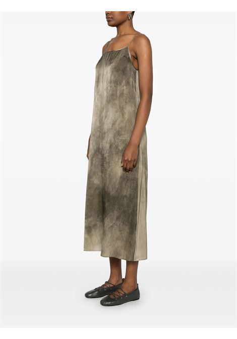 anaya dress woman grey and green UMA WANG | UW5082UW840